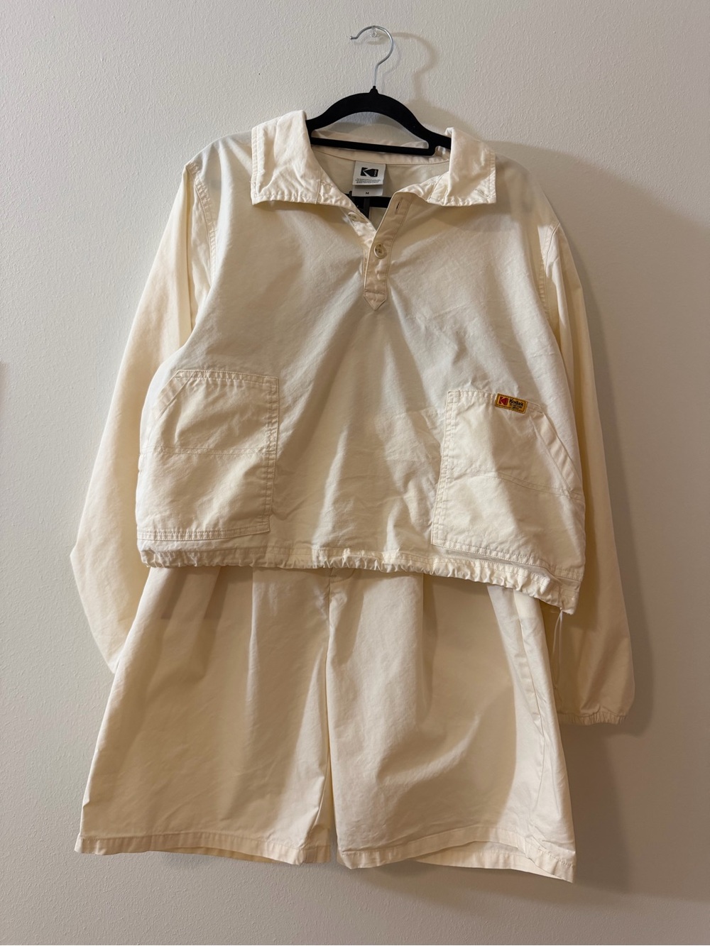 Kodak pullover and shorts set